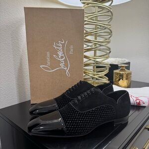 Christian Louboutin Greggy Chick Dress Shoe Black
